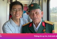 Hành khách kể chuyện gặp cựu binh Trần Văn Thanh trên tàu Thống Nhất