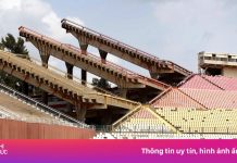 Sân vận động Nam Phi hút khách vì khán đài ‘kỳ dị’