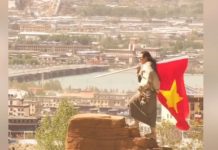 3 triệu lượt xem cô gái Việt lan tỏa tình yêu nước từ “nóc nhà thế giới”