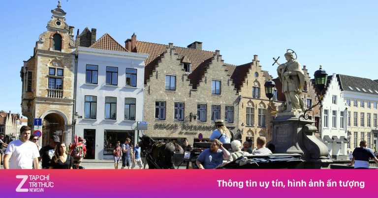 Thành phố Bỉ ‘kêu cứu’ vì khách trộm đá trên đường