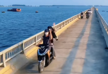 Cung đường vượt biển ở Ninh Bình ít người biết, cảnh hoàng hôn đẹp mê ly