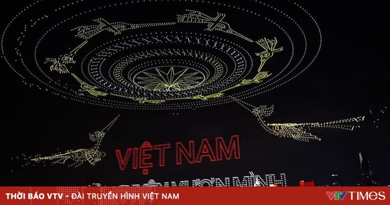 Màn trình diễn drone của TP Hồ Chí Minh xác lập kỷ lục thế giới Màn trình diễn drone của TP Hồ Chí Minh xác lập kỷ lục thế giới