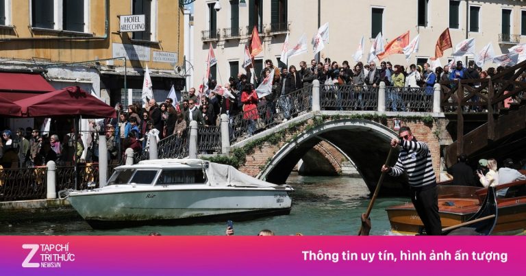 ‘Thành phố nổi’ Venice đang chìm ‘Thành phố nổi’ Venice đang chìm