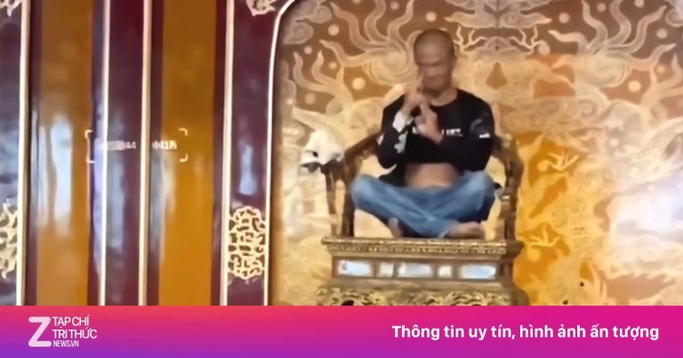 Thông tin chính thức vụ ngai vàng triều Nguyễn bị phá hỏng