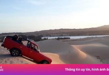 Trượt xe Jeep du lịch gây chết người ở Bình Thuận