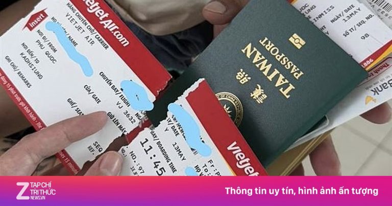 Xác minh nhân viên sân bay Phú Quốc xé vé máy bay khách Đài Loan Xác minh nhân viên sân bay Phú Quốc xé vé máy bay khách Đài Loan