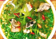 Về Quảng Bình ăn canh xương rồng cá đuối