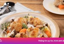 Gà Mỹ hầm chanh nấm – dễ nấu, tròn vị, cả nhà đều thích