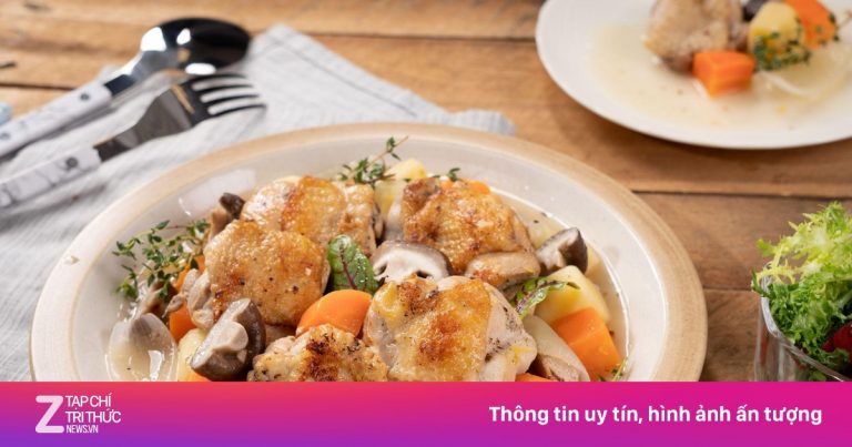 Gà Mỹ hầm chanh nấm – dễ nấu, tròn vị, cả nhà đều thích Gà Mỹ hầm chanh nấm – dễ nấu, tròn vị, cả nhà đều thích