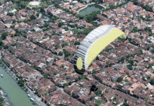 Tôi lần đầu bay dù lượn ngắm phố cổ Hội An