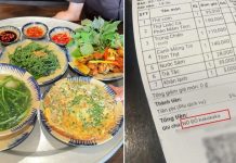 Quán ăn TPHCM xin lỗi vì chiếc bát mẻ và dòng ghi chú lạ trên hóa đơn