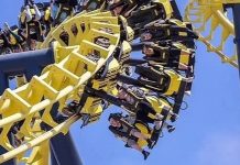 Tàu lượn siêu tốc cao nhất thế giới, chỉ dành cho người cao từ 1,1m trở lên