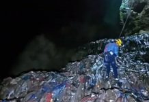 Hang động nổi tiếng bốc mùi hôi thối: Núi rác cao bằng nhà 7 tầng ở trong