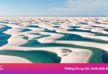 Sa mạc có hàng nghìn hồ nước ở Brazil