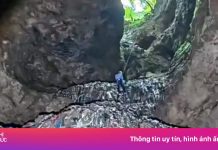 Dọn 51 tấn rác trong hang động Trương Gia Giới
