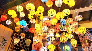 Độc đáo đèn lồng Hội An Độc đáo đèn lồng Hội An