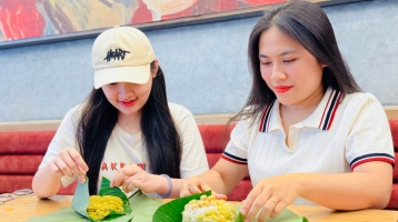 Hương cốm Hà Nội giữa lòng phố núi Pleiku Hương cốm Hà Nội giữa lòng phố núi Pleiku