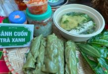 Bánh cuốn vị trà xanh – sự kết hợp tinh tế giữa truyền thống và hiện đại