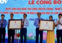 Bánh tráng An Ngãi, bánh hỏi An Nhứt là Di sản văn hóa phi vật thể quốc gia