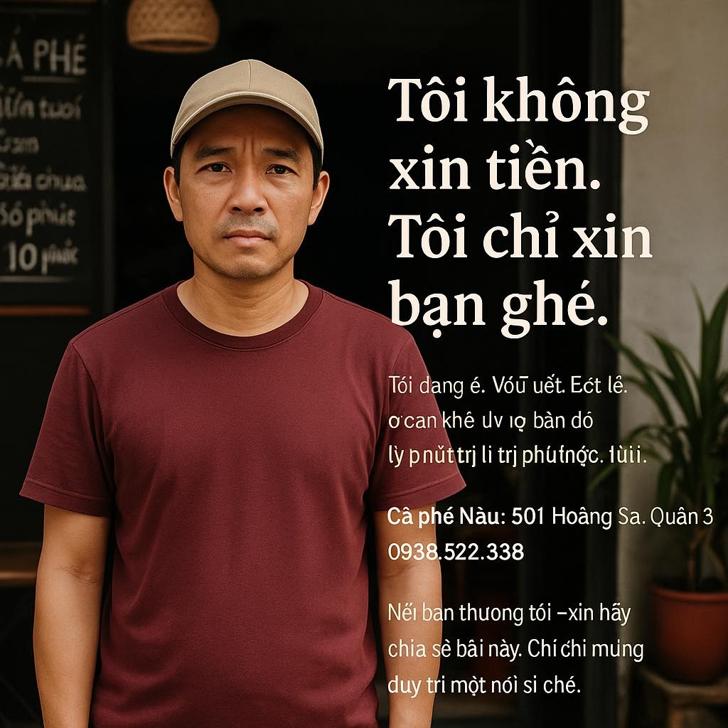 Lên đời sau 1 đêm: Quán nước ế khách ở TPHCM gây sốt nhờ bức ảnh đầy lỗi - 1