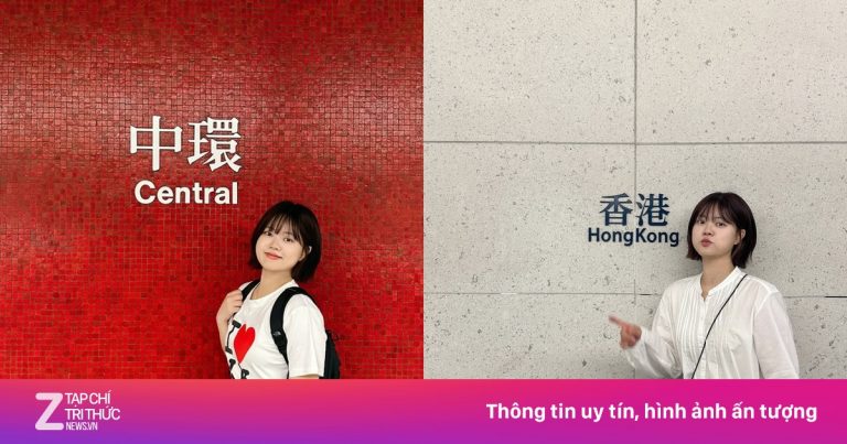 Trào lưu đi Hong Kong phải check-in ga tàu điện Trào lưu đi Hong Kong phải check-in ga tàu điện