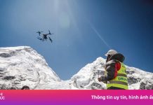 Dùng drone dọn hơn 280 kg rác trên đỉnh Everest