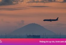 Cảnh núi Bà Đen rõ ràng hiếm có nhìn từ trung tâm TP.HCM