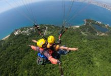 Tạm dừng bay dù lượn ở bán đảo Sơn Trà sau sự cố du khách rơi tử vong