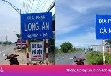 Tôi check-in 63 bảng tên tỉnh thành trước sáp nhập