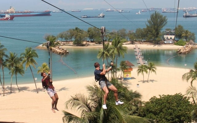 Trải nghiệm vui chơi tại công viên Mega Adventure Singapore Trải nghiệm vui chơi tại công viên Mega Adventure Singapore