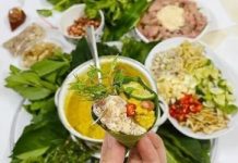 Hấp dẫn gỏi cá mè Quan Sơn