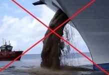 Sự thật về video quay cảnh du thuyền trực tiếp xả chất thải lớn xuống biển