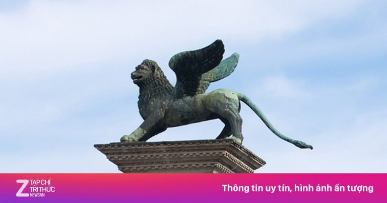Tượng sư tử biểu tượng của Venice thực chất đến từ Trung Quốc Tượng sư tử biểu tượng của Venice thực chất đến từ Trung Quốc
