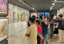 Sức hút mới của tranh lụa