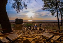 Bãi biển cách Hà Nội 3,5 giờ lái ô tô, khách khen là điểm cắm trại lý tưởng