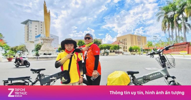 Tôi đưa con trai 12 tuổi đạp xe xuyên Việt Tôi đưa con trai 12 tuổi đạp xe xuyên Việt