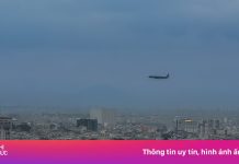 Lặp lại cảnh tượng hiếm gặp ở núi Bà Đen nhìn từ TP.HCM