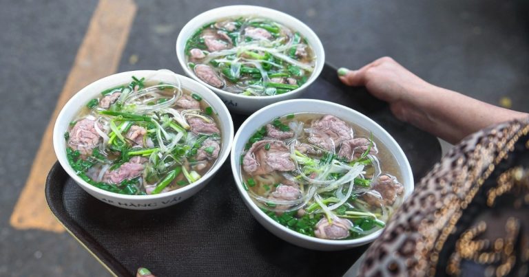 5 quán phở nổi tiếng Hà Nội góp mặt trong danh sách Michelin 2026