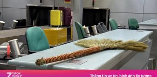 Vì sao khách Tây phải bỏ lại chổi đót ở sân bay Tân Sơn Nhất?
